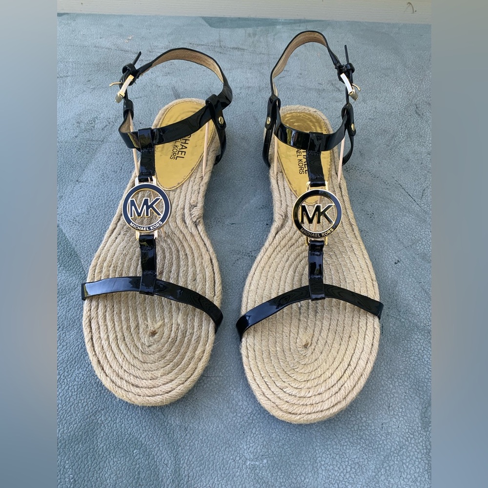 Michael Kors logo sandals